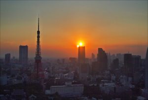 sunset,sunrise 夕陽・夕暮れ写真 No.0022 ポストカード・ポスター