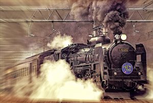 world_train_0029 世界の電車写真、ポストカード